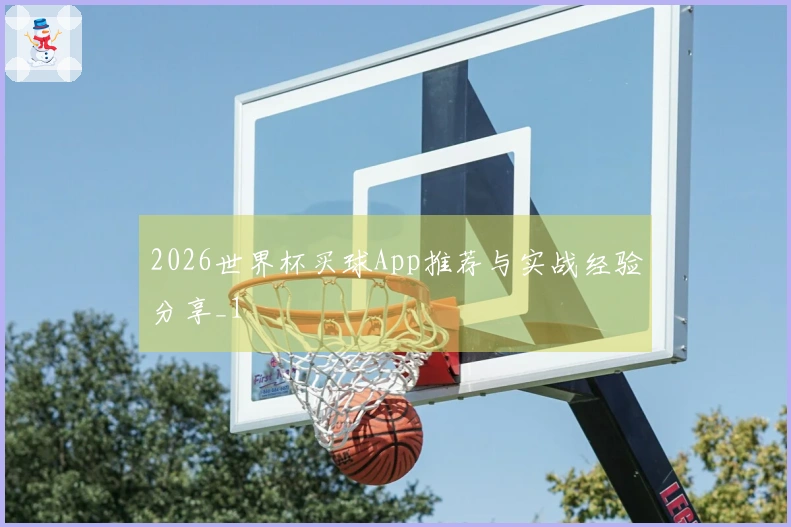 2026世界杯买球App推荐与实战经验分享_1
